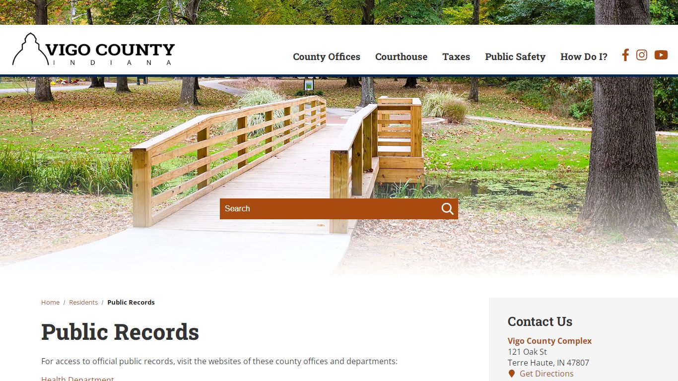 Public Records / Vigo County, Indiana